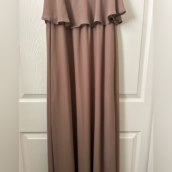 🔥💙Show me your MuMu Caitlin ruffle maxi dress M - Picture 11 of 16